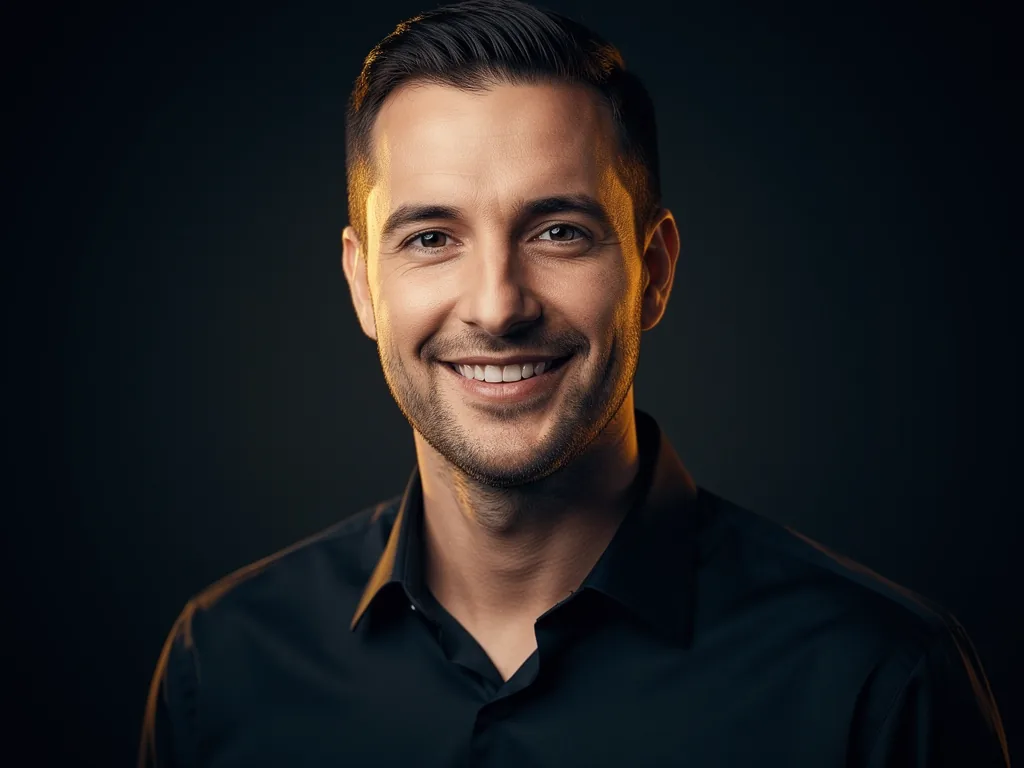 Portrait of Kevin, Store Manager.
